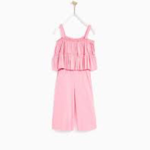 Zara Strappy Ribbed Jumpsuit-  (5) - Picture 1 of 1